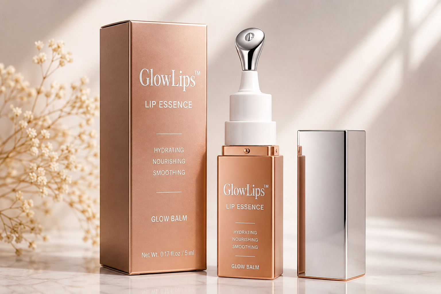 GlowLips™ – Balsam pentru Buze cu Nuanță Naturală