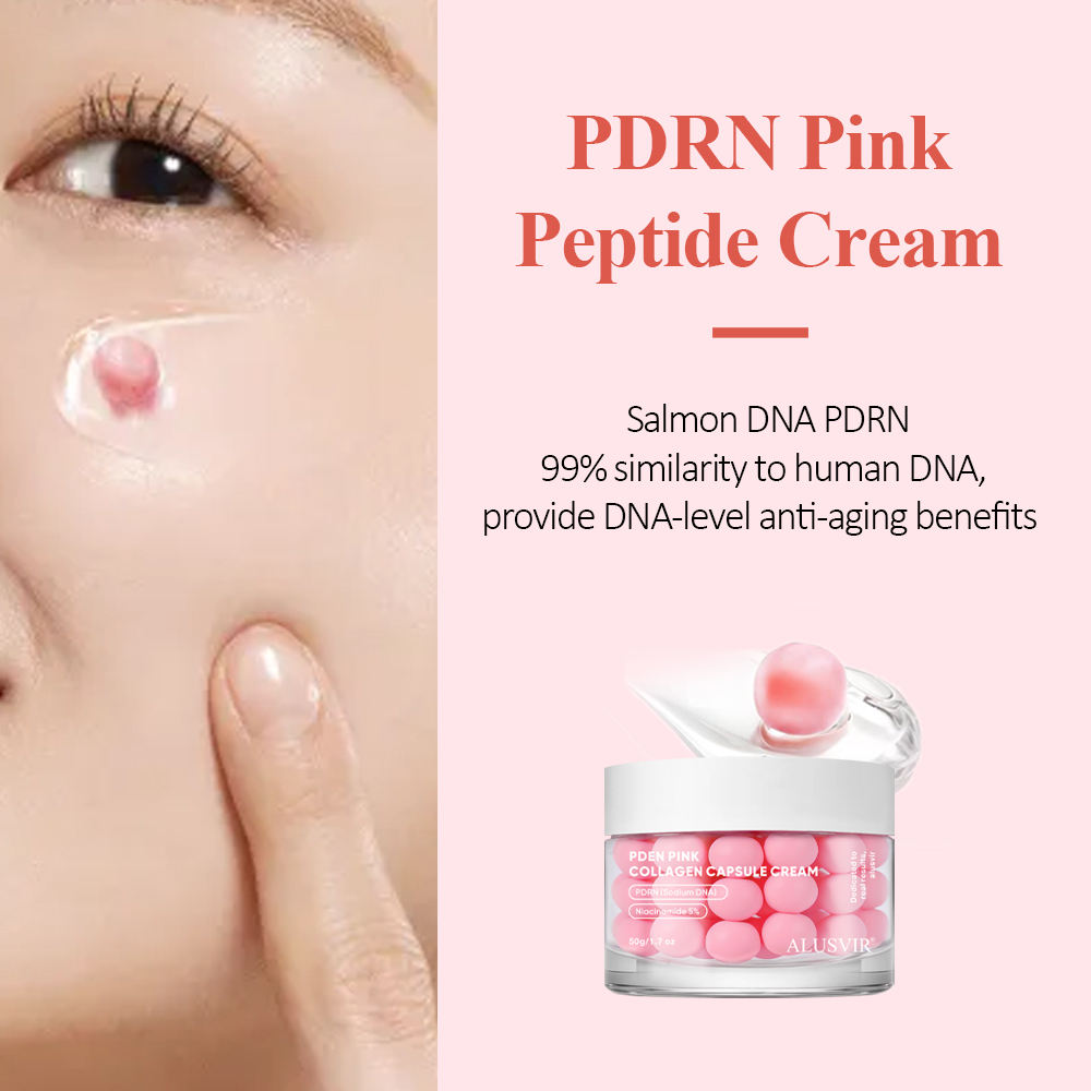 Cremă Facială cu PDRN și Capsule de Colagen