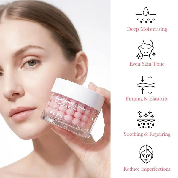 Cremă Facială cu PDRN și Capsule de Colagen