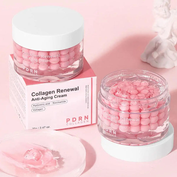 Cremă Facială cu PDRN și Capsule de Colagen